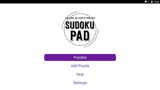 Sven's SudokuPad screenshot