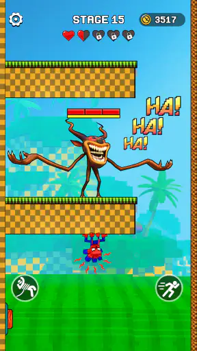 Swing Spider: Blue Monster screenshot