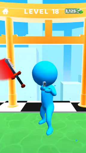 Sword Play! Jogo de ninja 3D screenshot