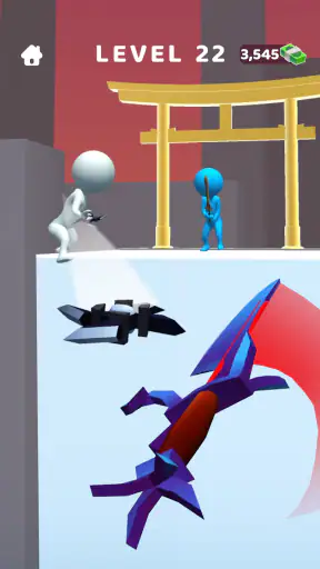 Sword Play! Jogo de ninja 3D screenshot