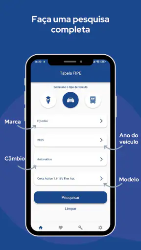 Tabela FIPE Offline screenshot