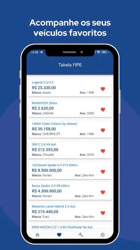 Tabela FIPE Offline screenshot