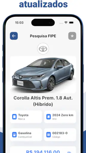 Tabela FIPE pela placa 2026 screenshot