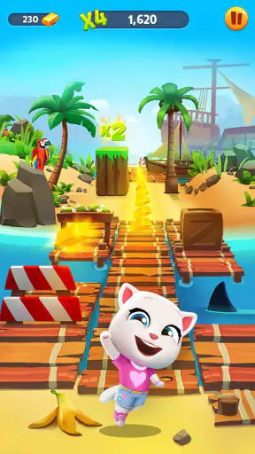 Talking Tom: Corrida do Ouro screenshot