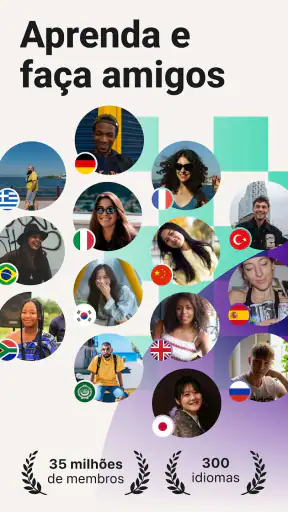 Tandem: intercâmbio de idiomas screenshot