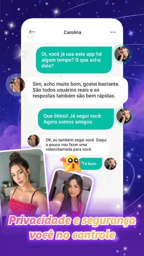 Tanz - Videochamada e Amigos screenshot