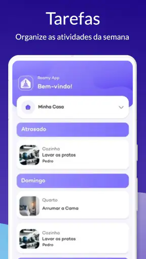 Roomy: Tarefas de Casa Limpeza screenshot