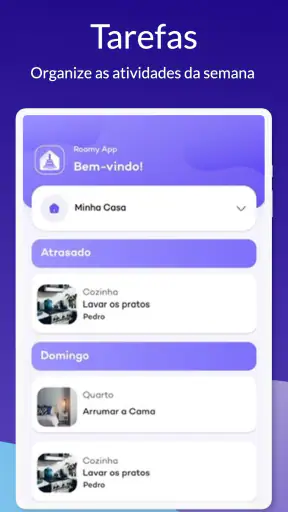 Roomy: Tarefas de Casa Limpeza screenshot