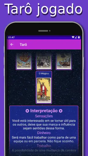 Tarot screenshot