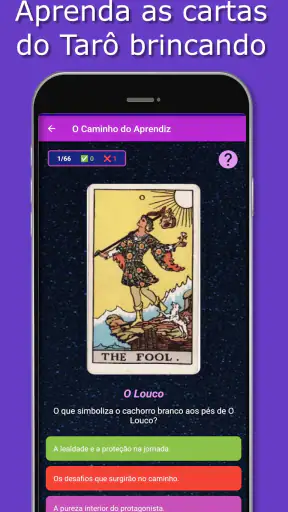 Tarot screenshot