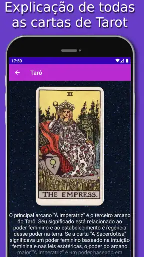 Tarot screenshot