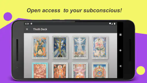 Tarot Adviser - Thoth Deck screenshot