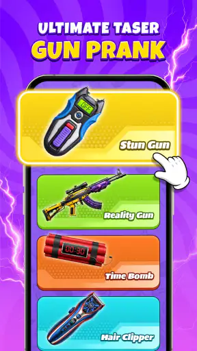 Taser Prank: Electric Stun Gun screenshot