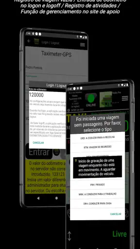 TaxiController Condutor screenshot