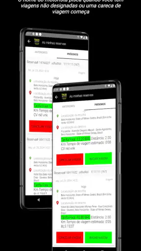 TaxiController Condutor screenshot