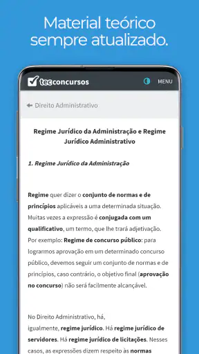 Tec Concursos screenshot