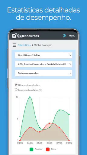 Tec Concursos screenshot
