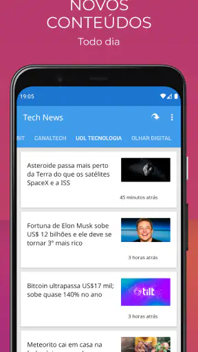 Tech News Notícias Tecnologia screenshot