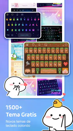 Teclado Emoji Facemoji & Fonts screenshot