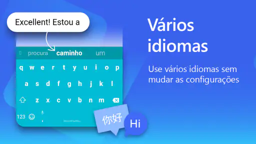 Teclado Microsoft SwiftKey screenshot