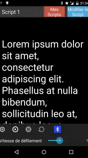 Teleprompter Pro screenshot