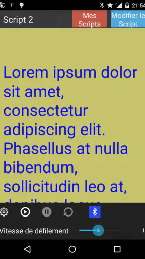 Teleprompter Pro screenshot