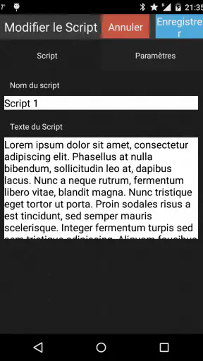 Teleprompter Pro screenshot