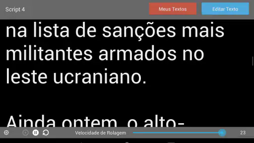 Teleprompter Pro screenshot