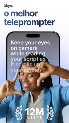 Teleprompter & Vídeo Legendas screenshot