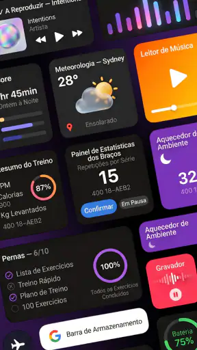Temas Celular Ícones Widgets screenshot