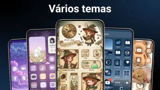 Temas Celular Ícones Widgets screenshot