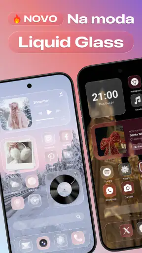 Temas e trocador de ícones screenshot