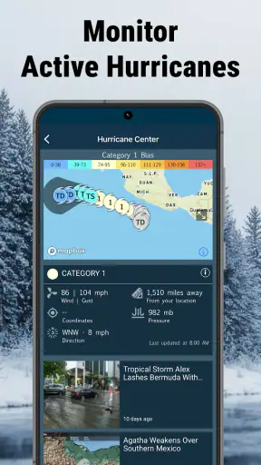Tempo de WeatherBug screenshot