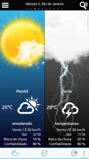 Tempo para o Brasil screenshot