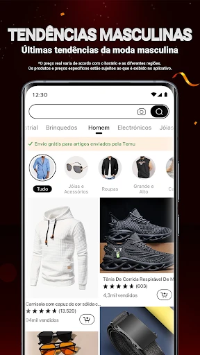 Temu:Compre como um bilionário screenshot