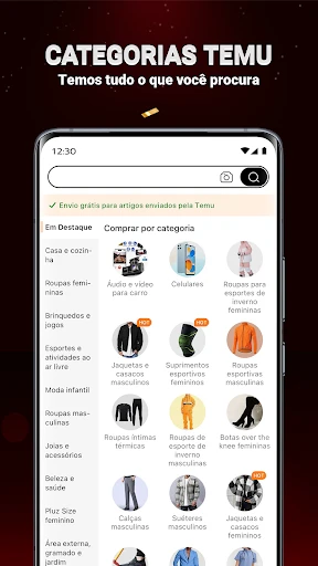 Temu:Compre como um bilionário screenshot