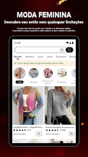 Temu:Compre como um bilionário screenshot