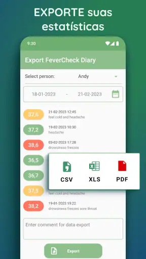 Termômetro de Febre screenshot
