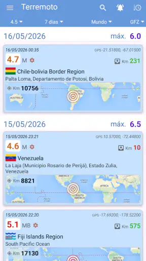 Terremoto screenshot