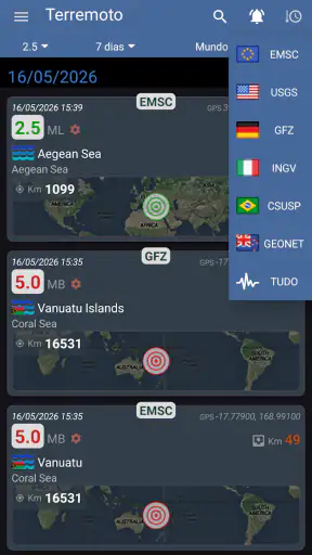 Terremoto screenshot