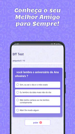 Teste de BFF -Quiz para Amigos screenshot