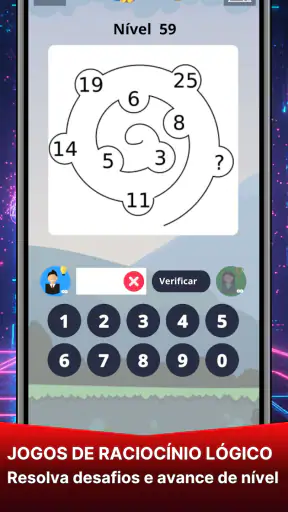 Teste de QI: Raciocínio Lógico screenshot