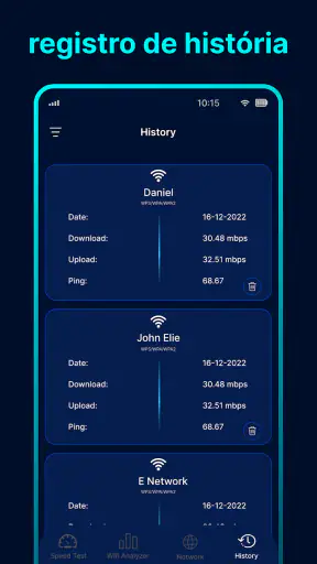 Teste de Velocidade, SpeedTest screenshot