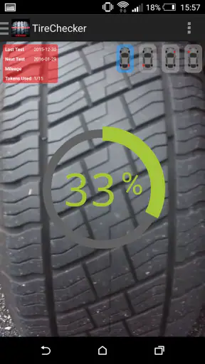 Teste Pneu de carro screenshot