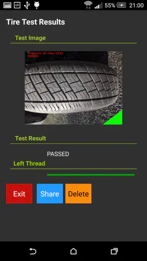 Teste Pneu de carro screenshot