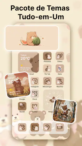Themes: App Ícones, Widgets screenshot