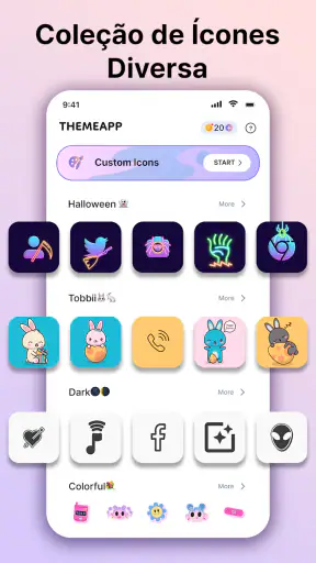 Themes: App Ícones, Widgets screenshot