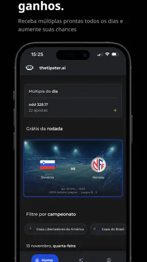 thetipster.ai screenshot
