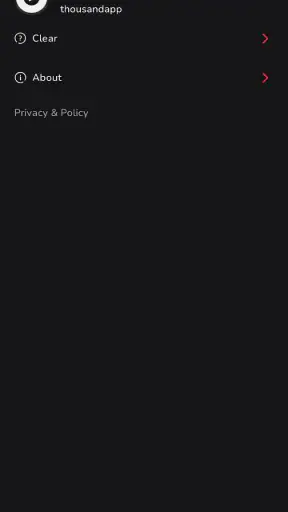 thousandapp screenshot