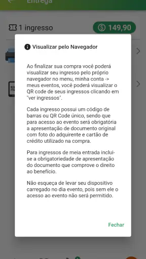 Ticket Fácil screenshot